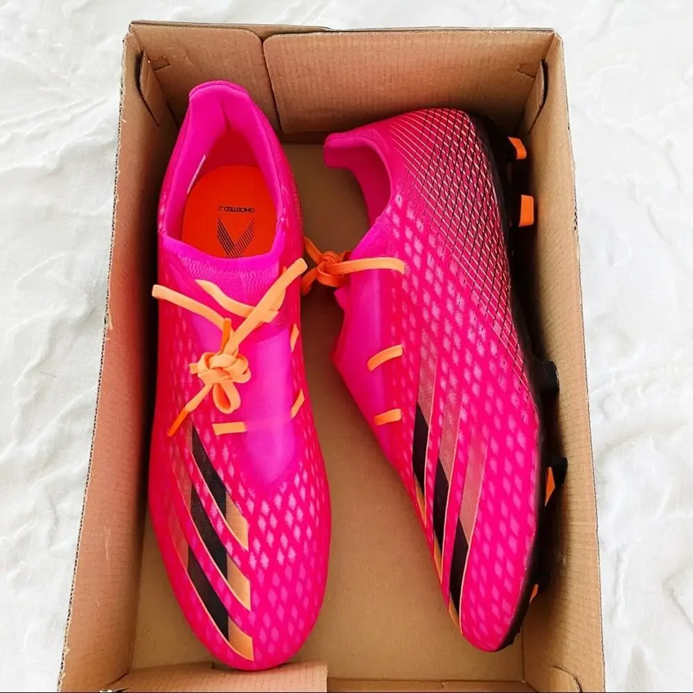 Adidas X Ghosted.2 FG-Shock Ground Soccer Shoes Size 13 New $120